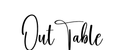 OutTable - logo